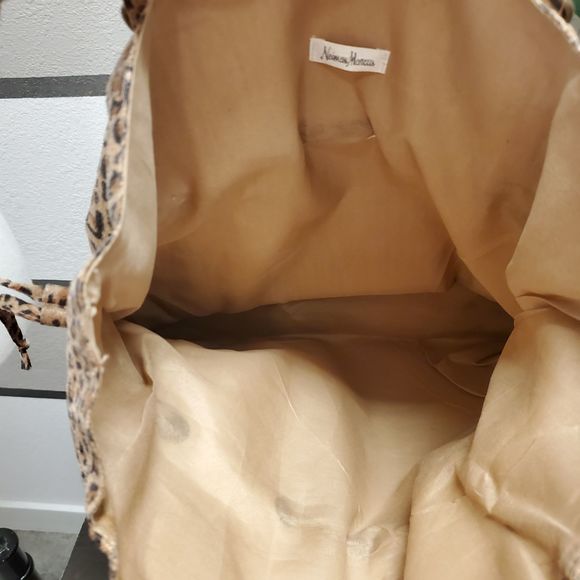 Vintage Neiman Marcus Leopard Print Handbag - Picture 4 of 5